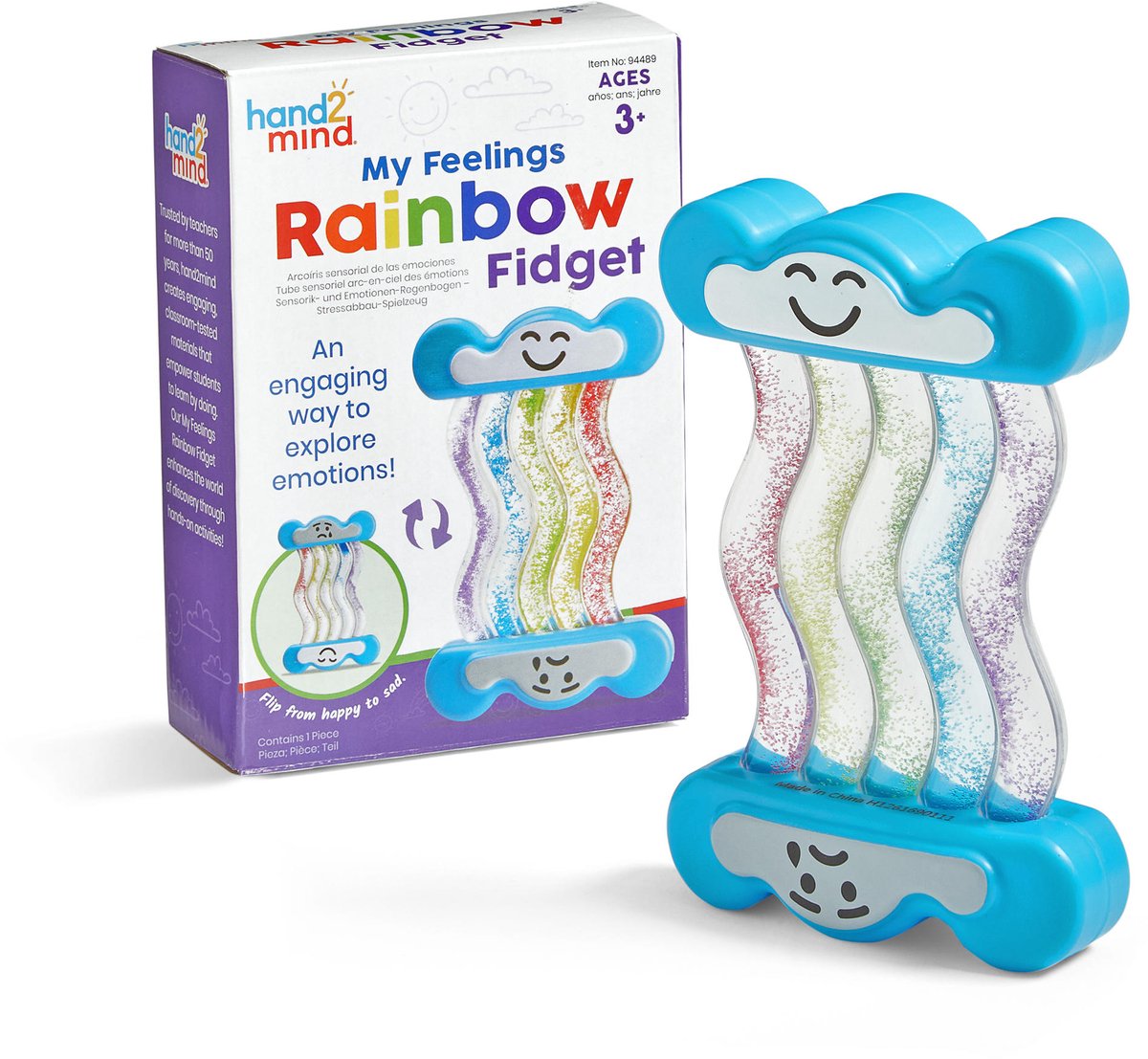 Recursos de aprendizaje mis sentimientos arcoiris inquieto - 3+