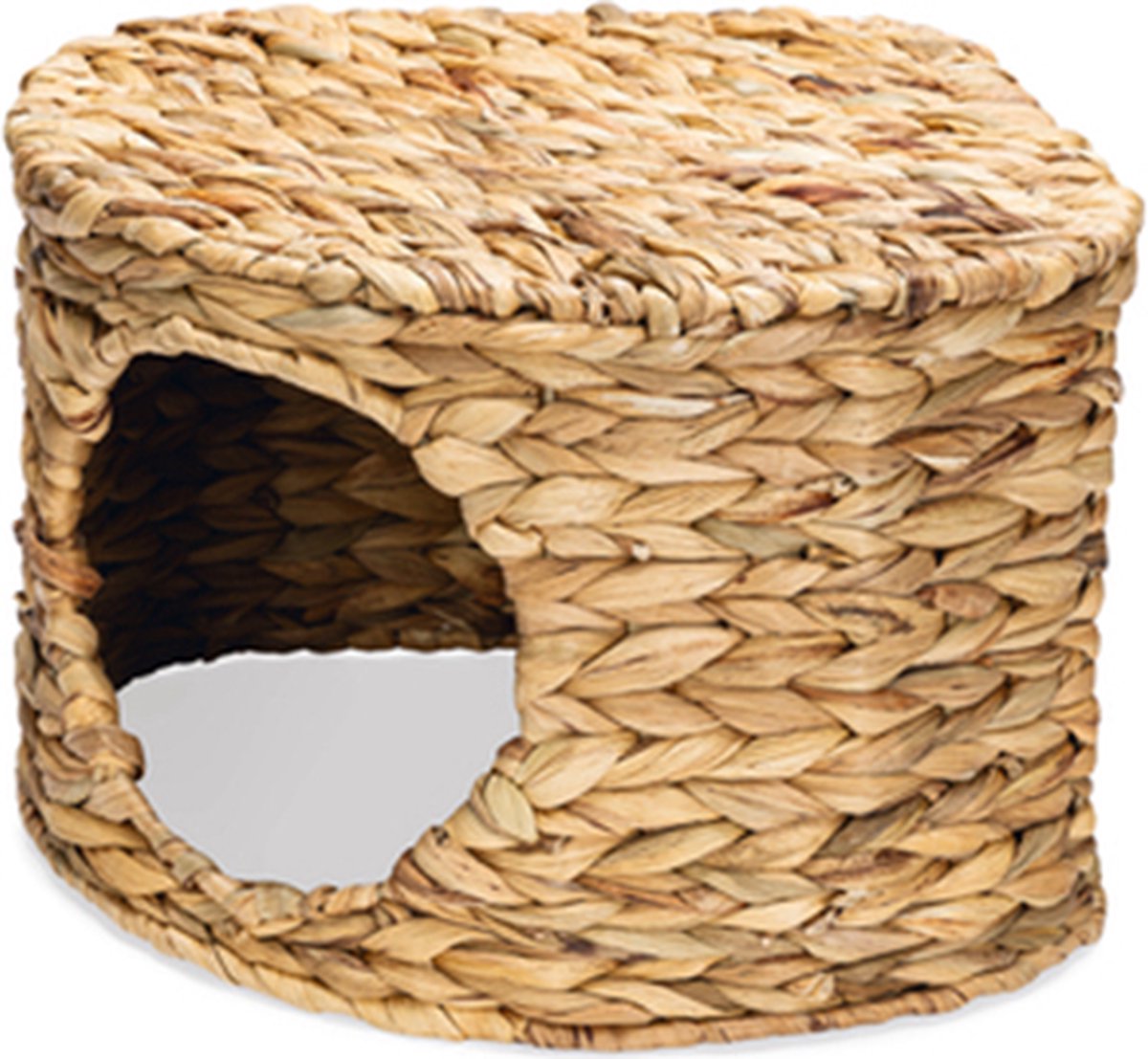 Beeztees casita para conejos kiko - roedor - jacinto de agua - 32x32x20 cm