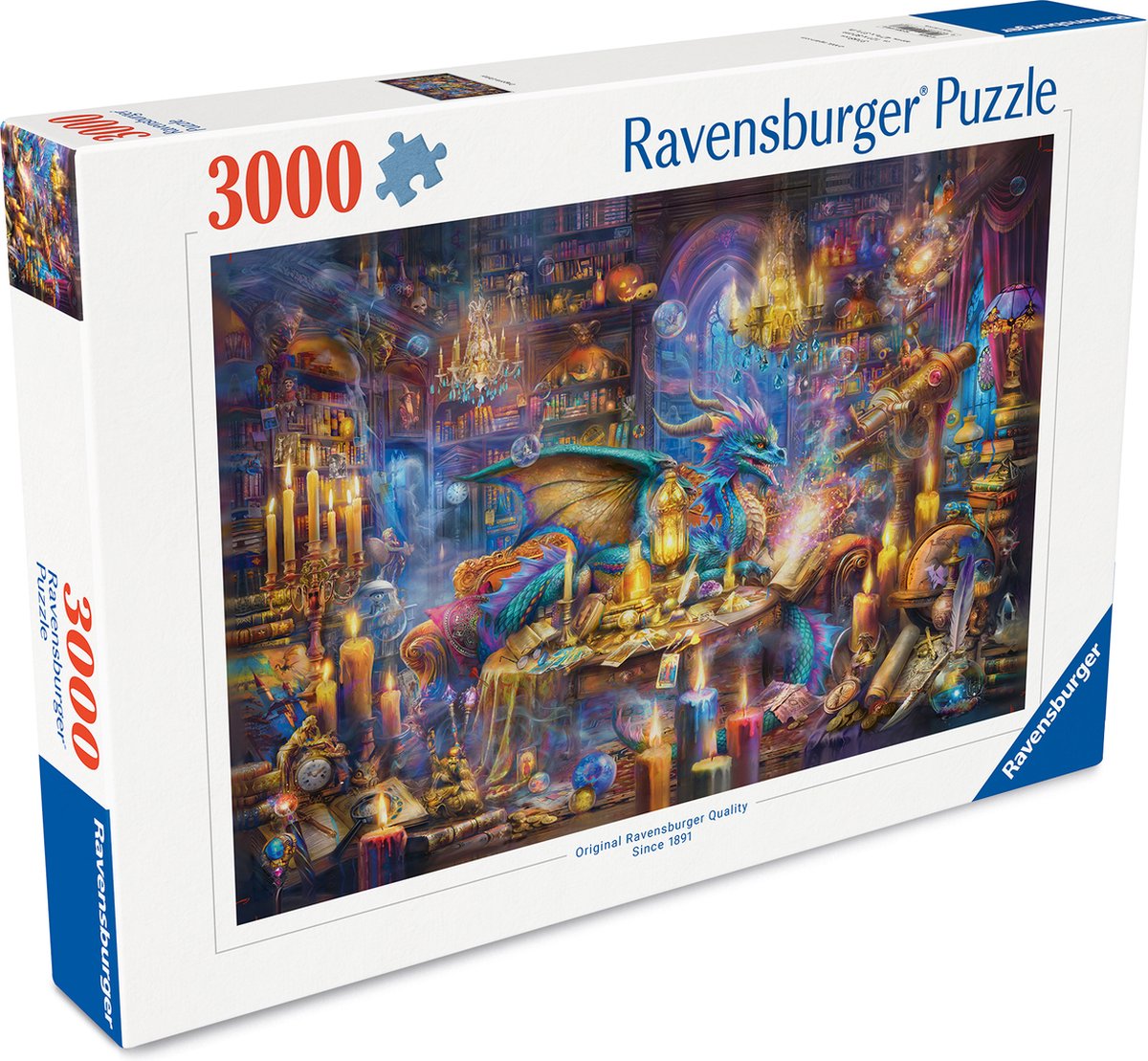 Ravensburger - Biblioteca incantata - Puzzle - 3000 pezzi