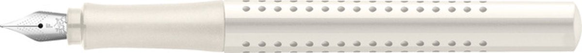 Pluma estilográfica Faber-Castell - grip 2010 - f - armonía leche de coco - fc-140822