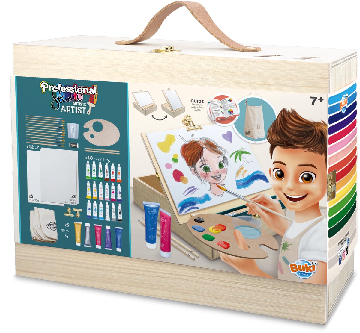 Buki france buki - studio di pittura - pacchetto hobby