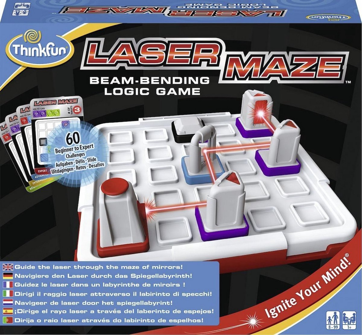 Labirinto laser Thinkfun: rompicapo