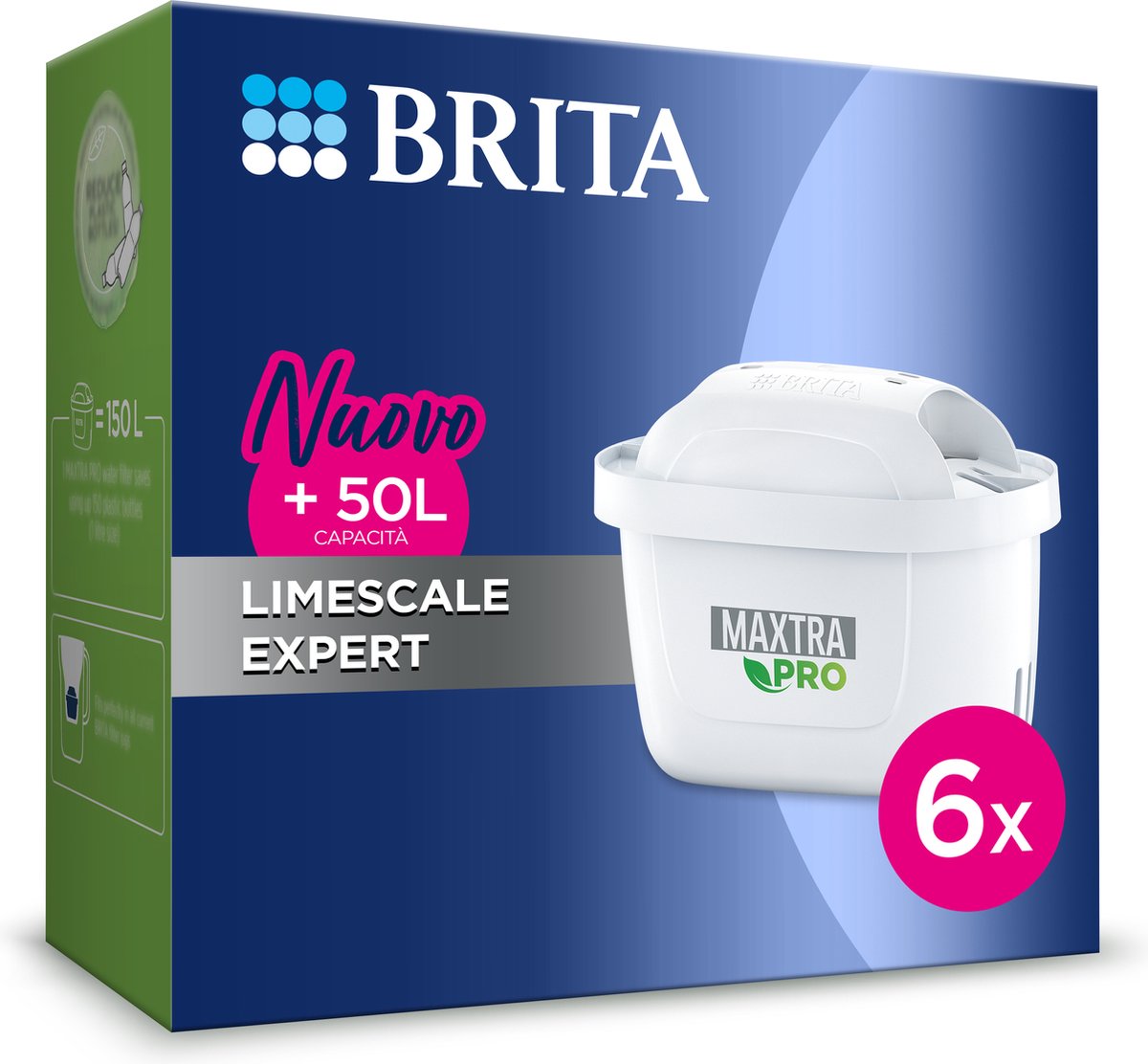 Filtro de agua experto en cal Brita maxtra pro (paquete de 6)