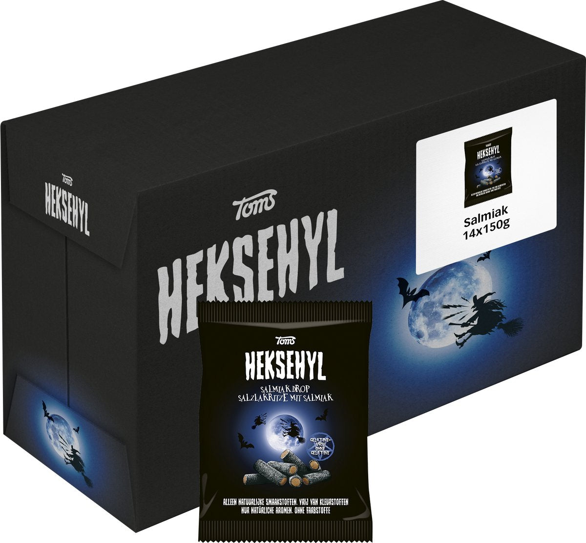 Busta Toms Heksehyl Sal Ammoniaca (14x 150gr)