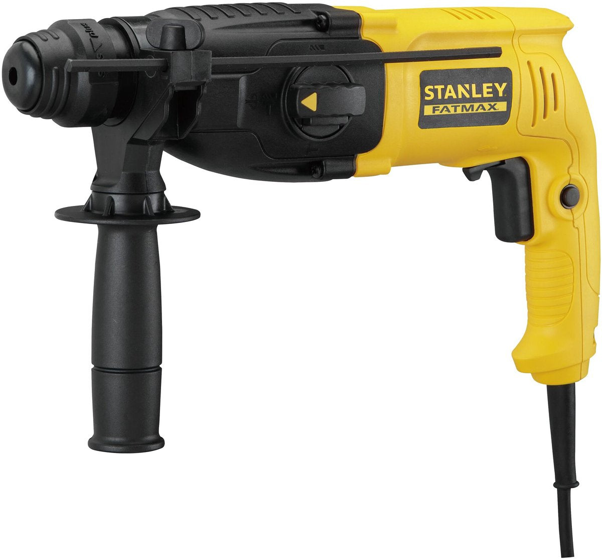 Taladro percutor stanley fatmax 750w sds-plus 2.2j en estuche sfmeh200k-qs