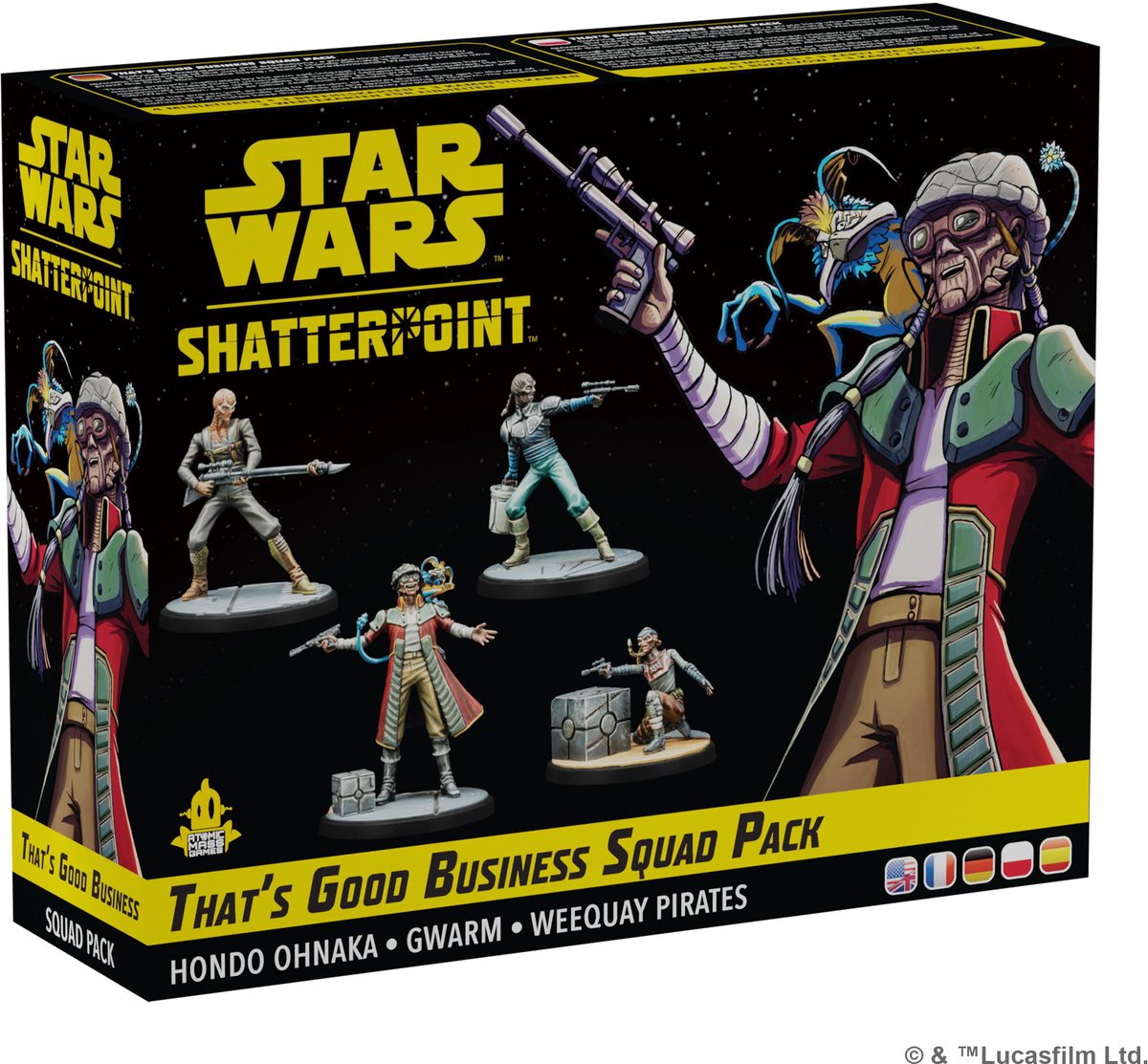 Atomic mass games star wars shatterpoint that's good business squad - en fr de pl es