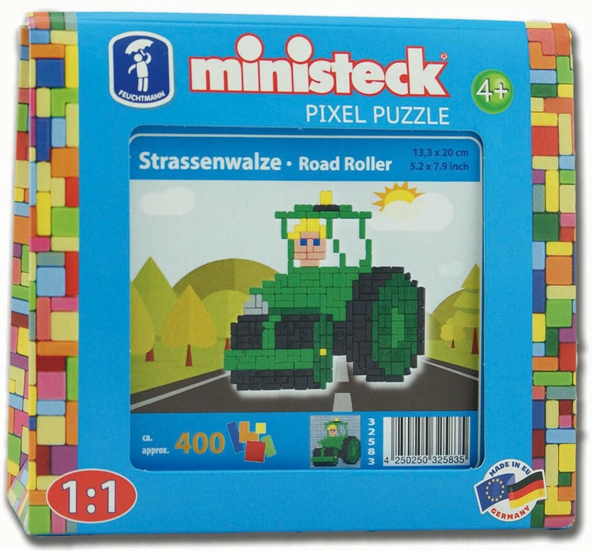 Ministeck rodillo pequeño caja 400 piezas