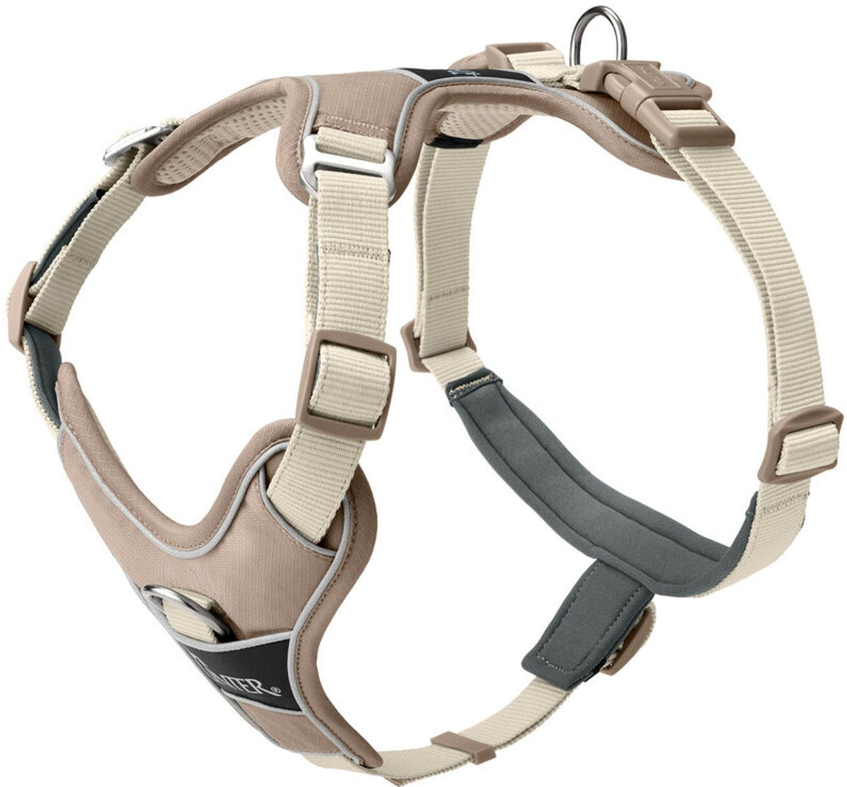 Arnés para perros Hunter divo up beige xs