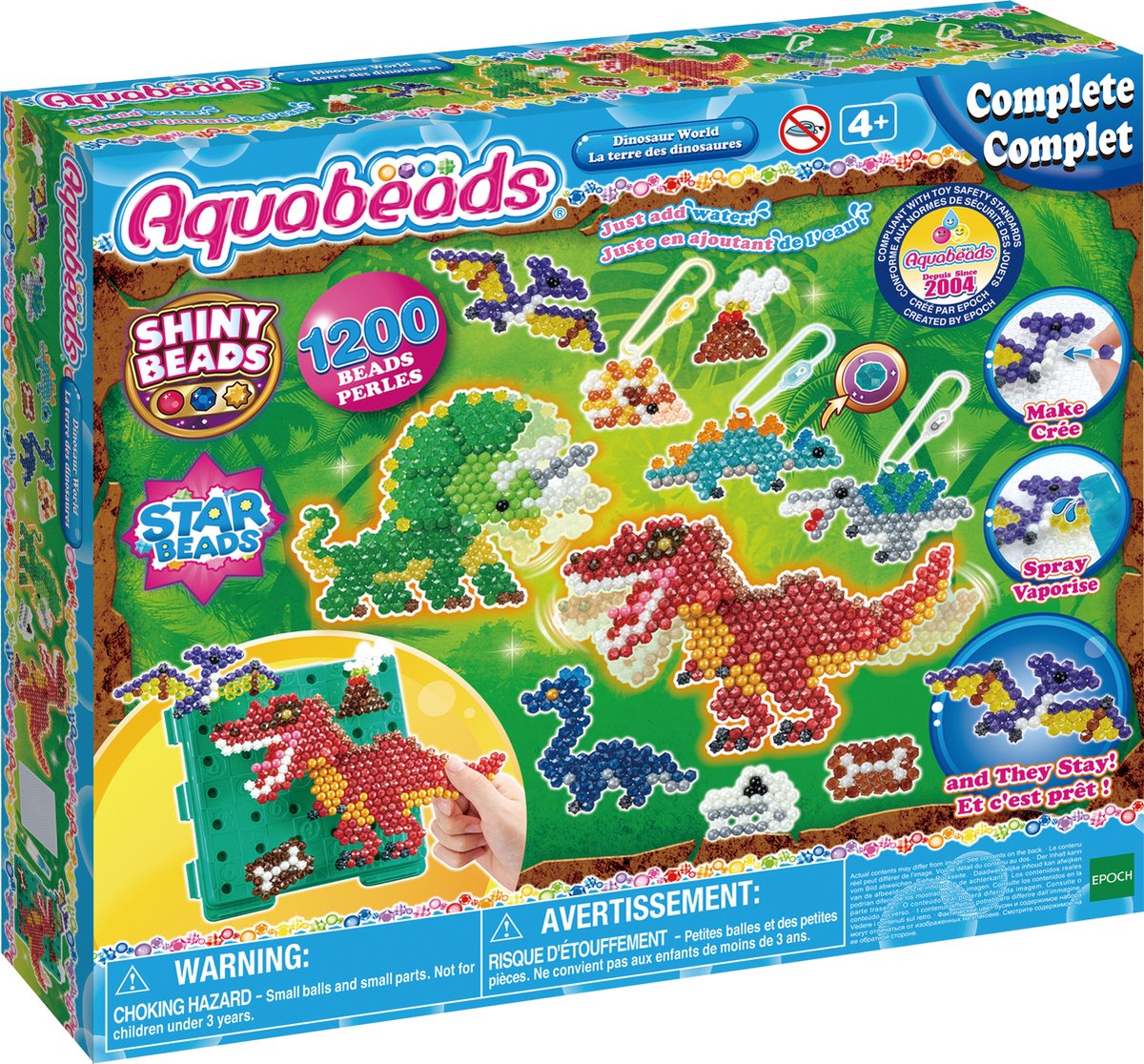 Epoch Aquabaads 31994 Dinosaurus World