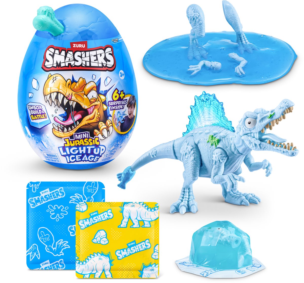 Smashers giurassico era glaciale mini uovo (spinosauro)