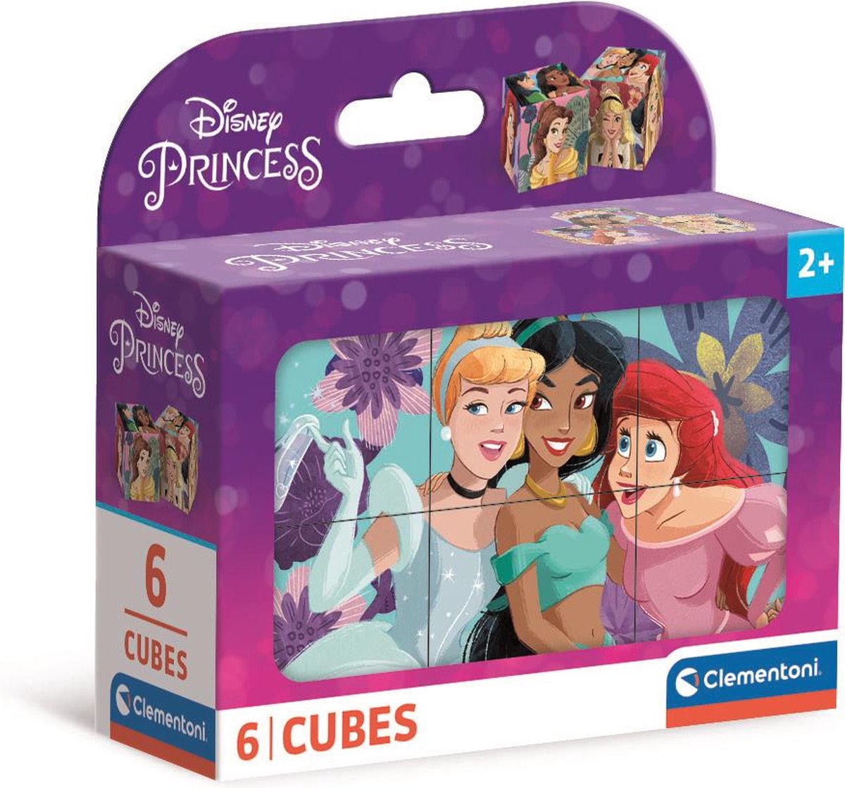Clementoni Block Puzzle Princess, 6st.