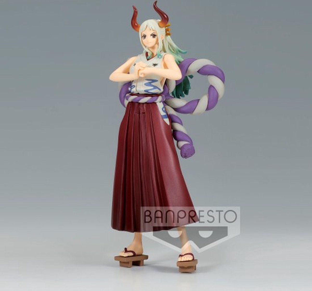Banpresto one piece the grandline wanokuni series dxf pvc statue yamato 18 cm