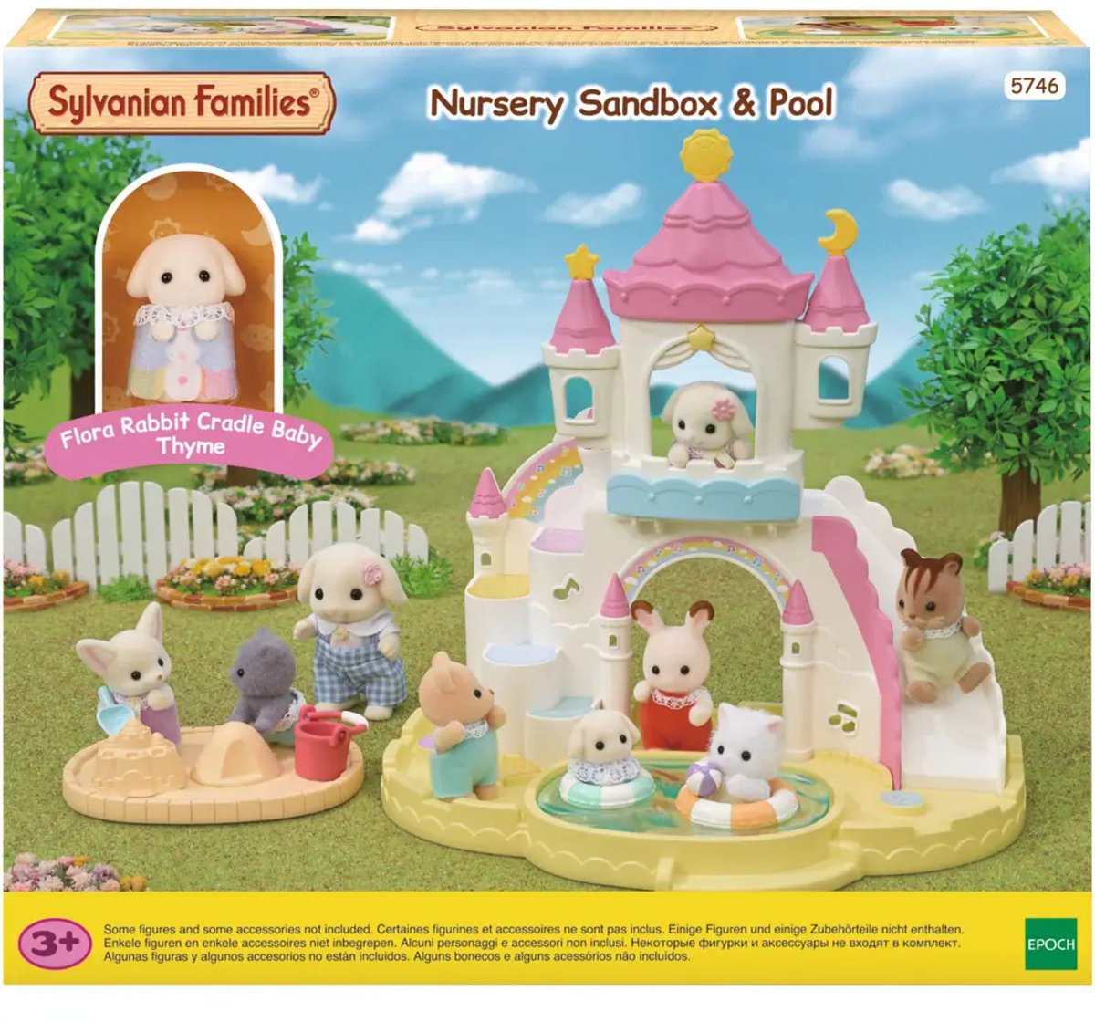 Epoch Famiglie Sylvanian Baby Sandbak Piscina
