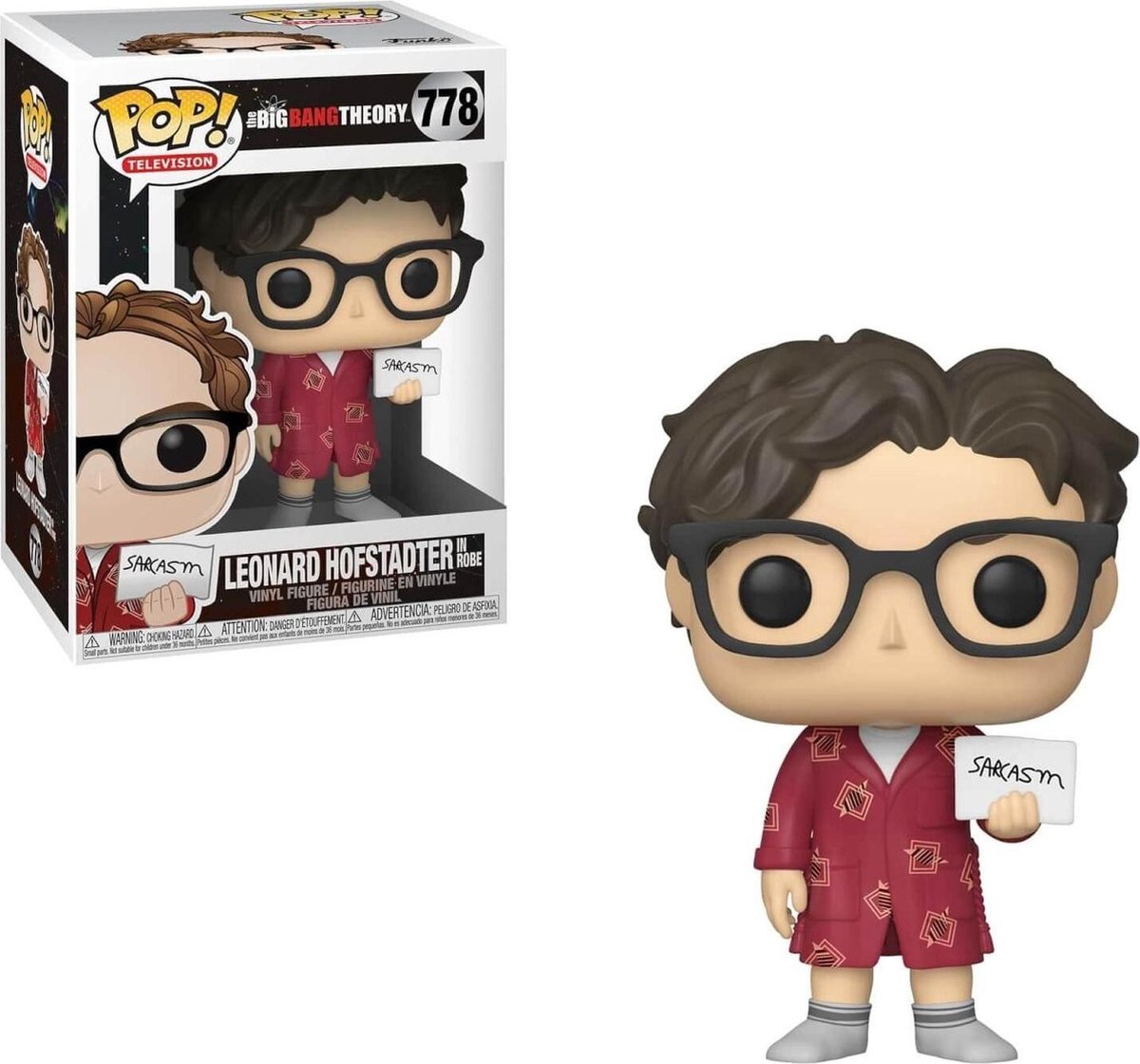 Funko Leonard Hofstadter #787 - Big Bang Theory - - pop!