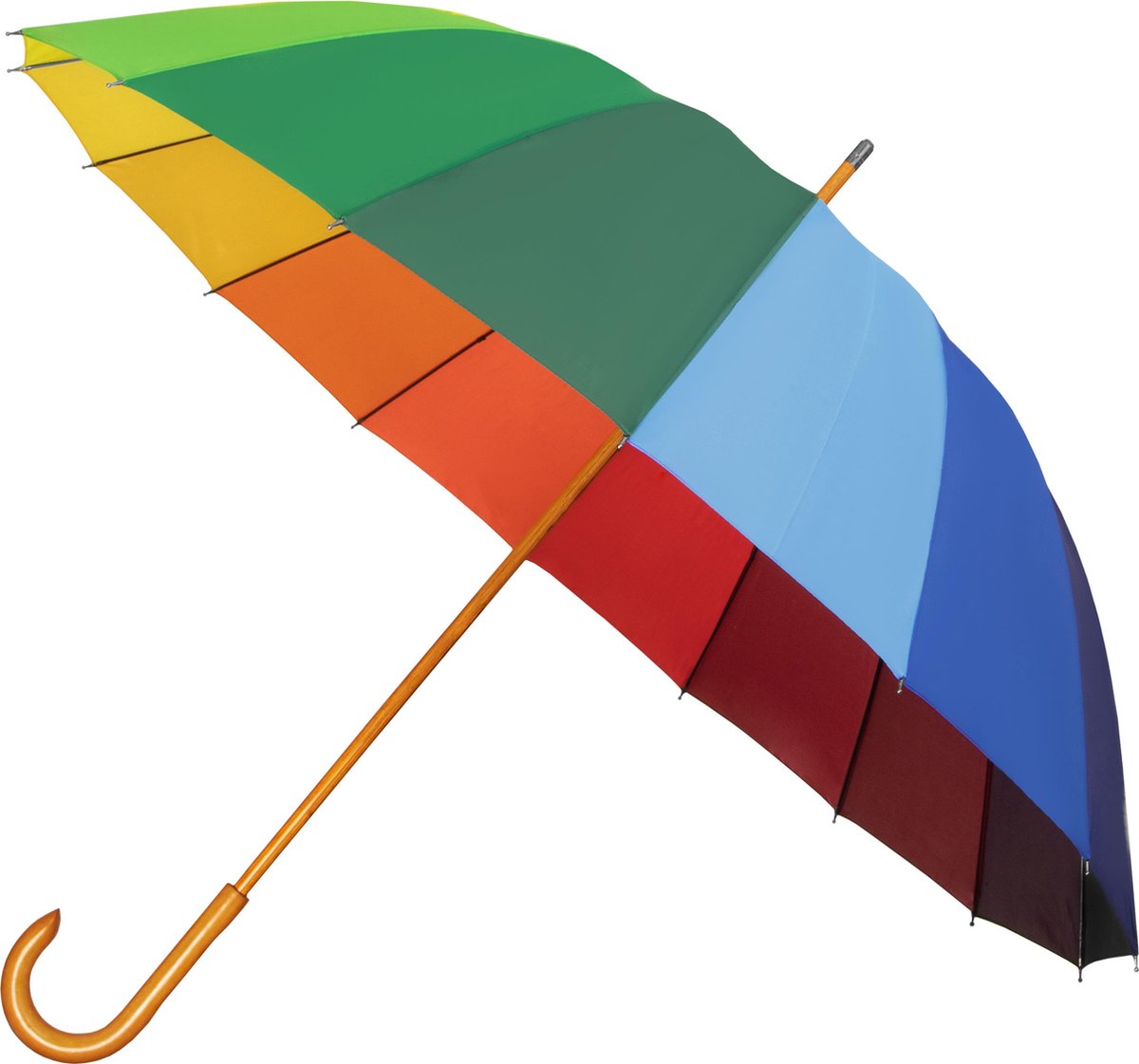 Falcone - paraguas - ø 110 cm - extra resistente - arcoiris