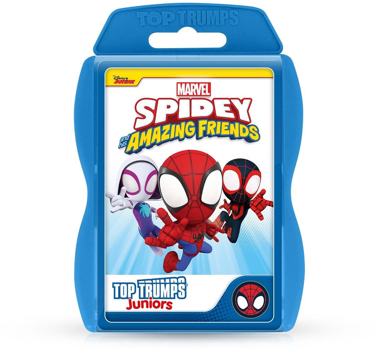 Mosse vincenti Top Trumps Junior - gioco di carte - Spidey e i suoi fantastici amici - inglese