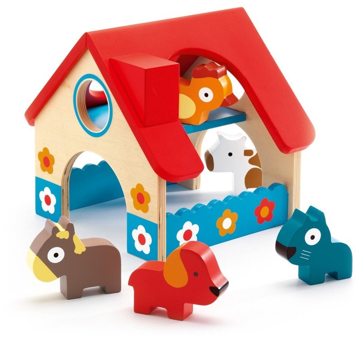 Djeco baby colours mini granja