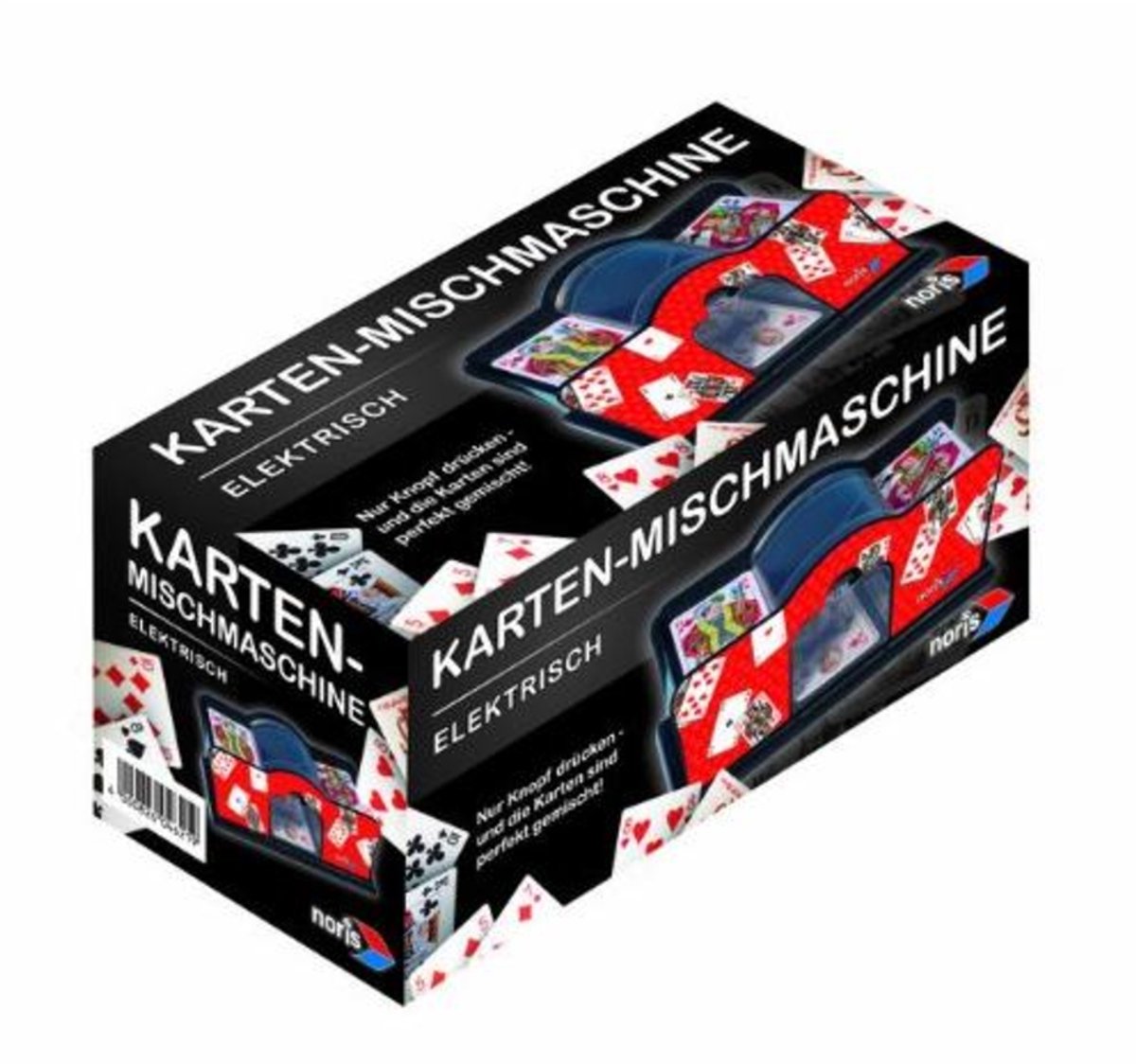 Mescolatore di carte elettrico Noris 46 x 36 cm blu