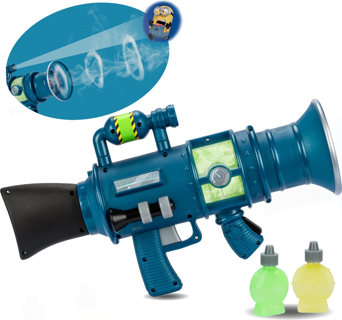 Moose Toys Cattivissimo Me 4 - Extreme Ultimate Fart Blaster - con luce, suono, profumo e proiettore