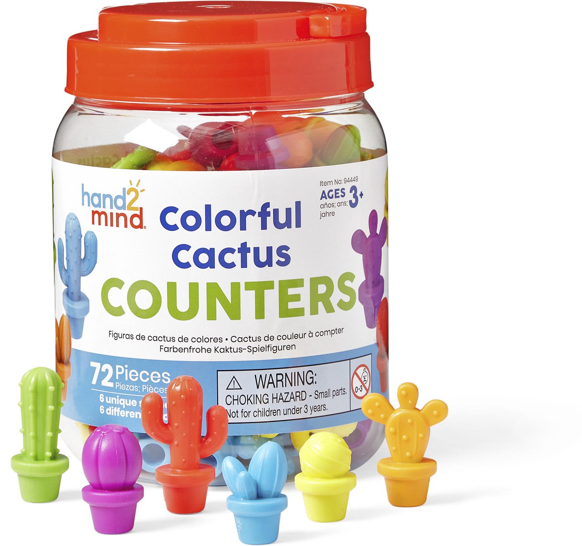 Set di raccolta cactus con risorse didattiche - 3+