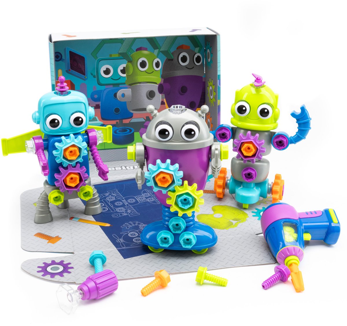 Recursos de aprendizaje diseño taller de robots Drill® - 1+