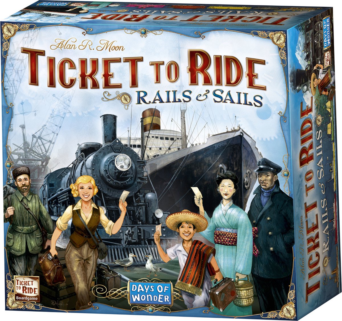 Days of wonder ticket to ride - rails sails