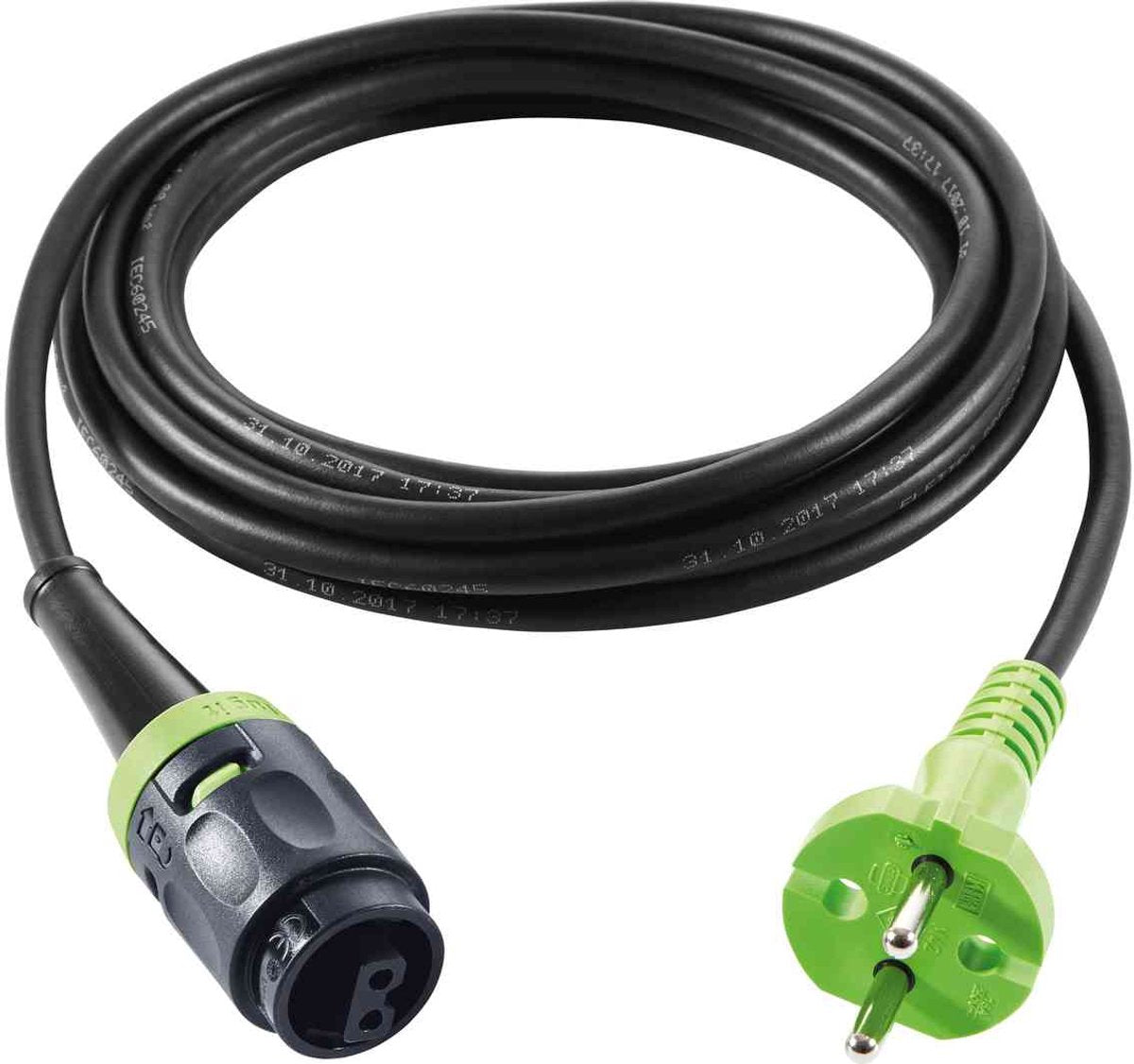Cable Festool completo + enchufe 4 metros