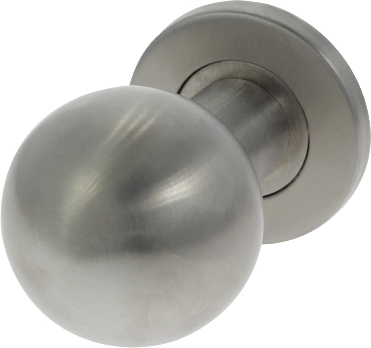 Starx voordeurknop - vast - rond - 52 mm - rvs
