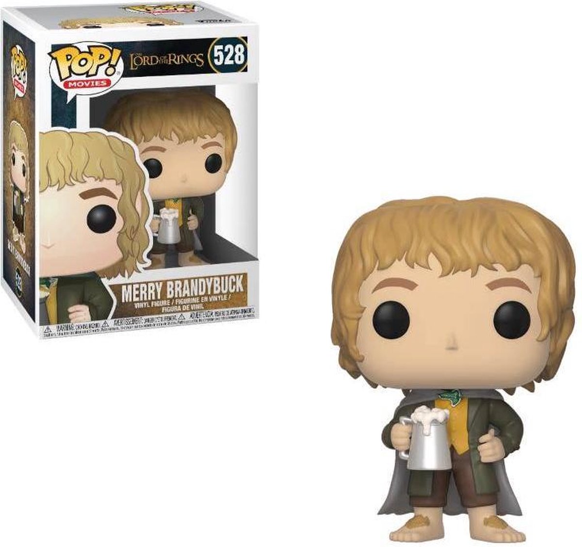 Funko: ¡pop! El Señor de los Anillos Merry Brandybuck - figura coleccionable