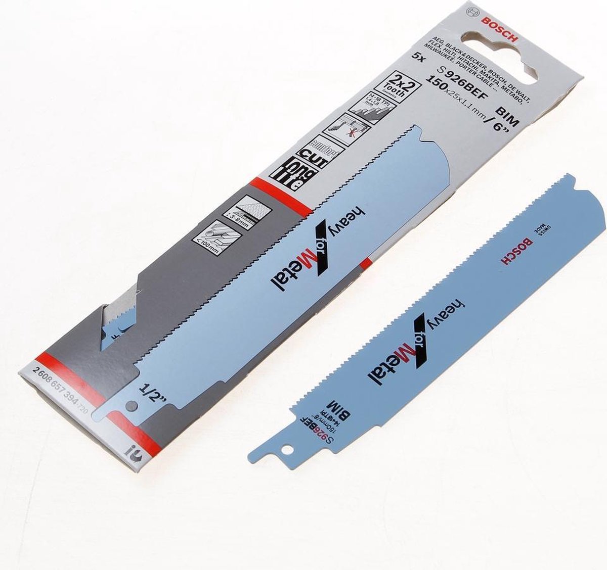 Bosch - reciprozaagblad s 926 bef heavy for metal