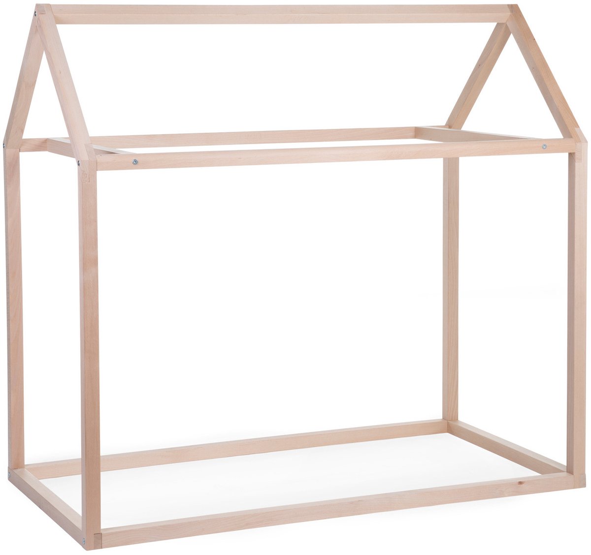 Cama Childhome House - madera de haya - casita - natural - 148 x 78 x 138 cm