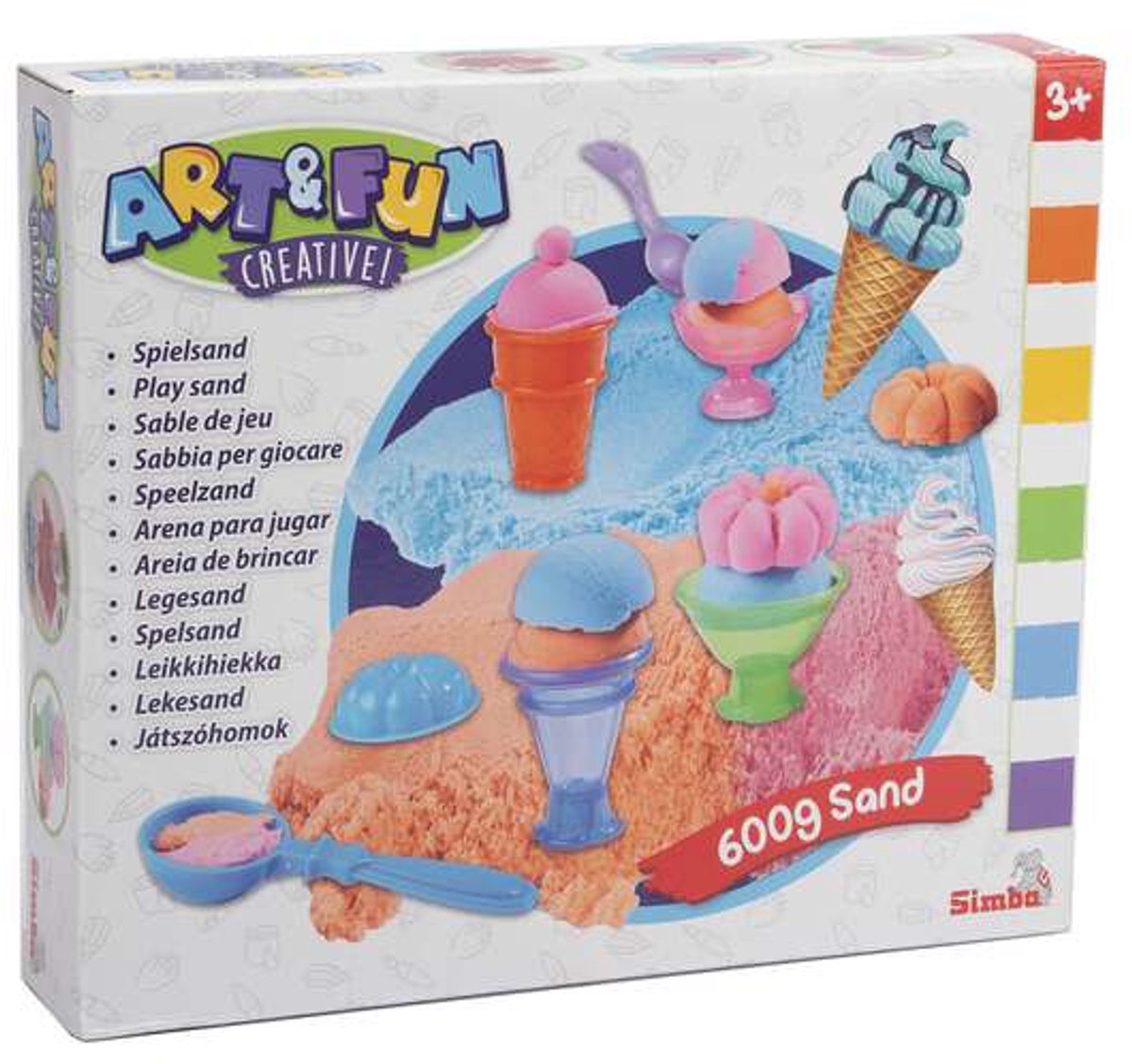 Simba - 106344623 - un gioco e un set di gelati