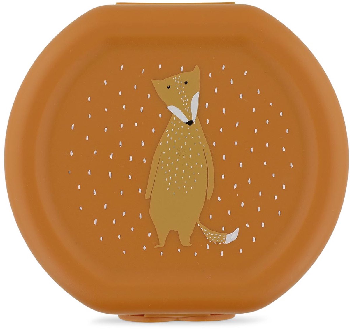 Trixie set da due scatole per snack con clip - Mr. Fox - facile da aprire - senza BPA - per la scuola e in viaggio