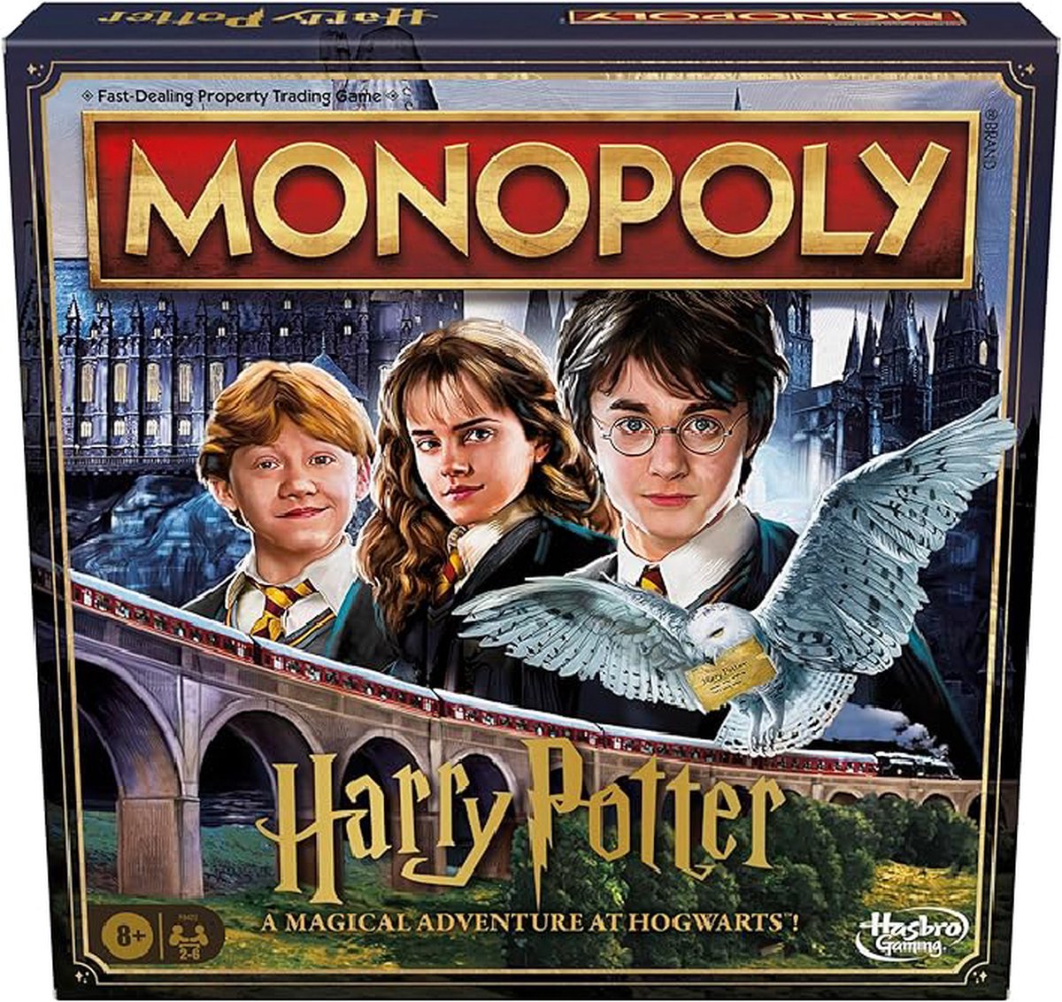 Monopolio de Asmodee - harry potter (inglés)
