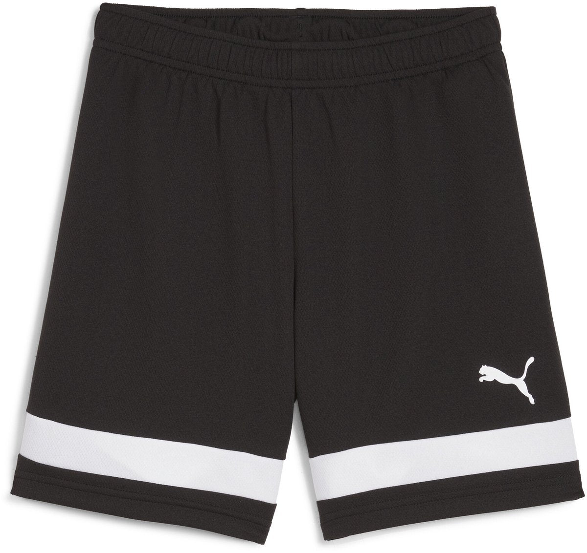 Puma individualrise shorts jr unisex sportbroek - black- white