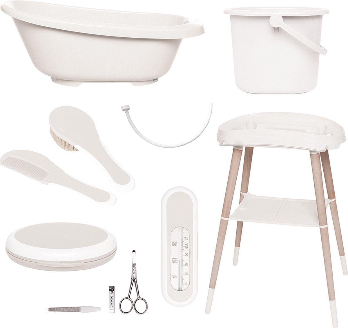 Set da bagno Bébé-jou 7 pezzi sense avena chiara
