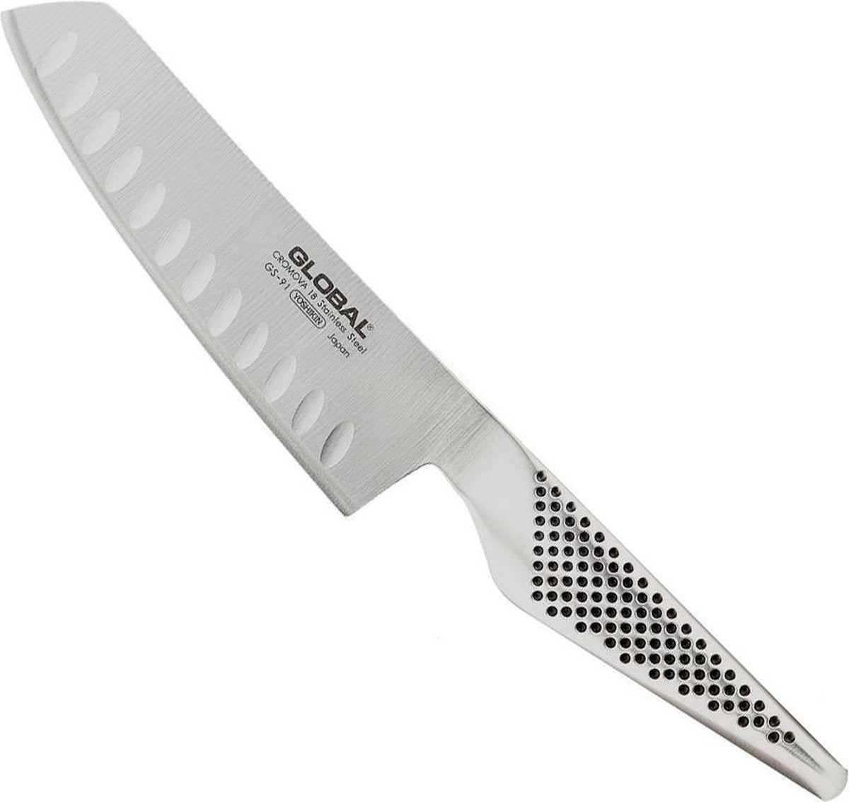 Coltello per verdure Global GS91 - 14 cm - fossette