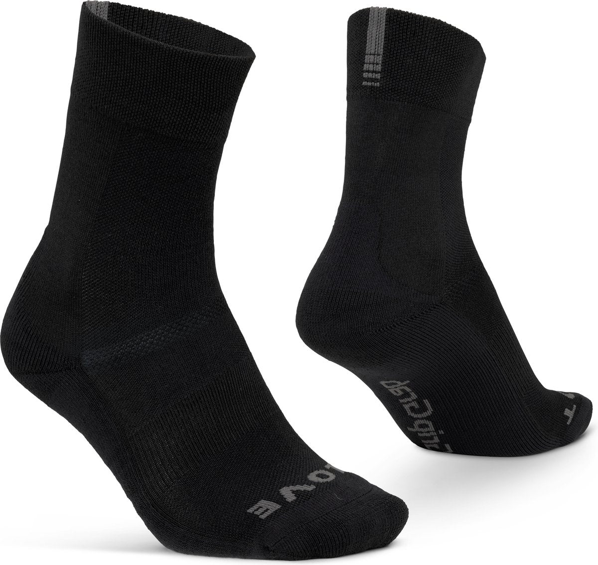 Gripgrab - thermo SL winter cycling socks insulating cycling socks - black - unisex - size m