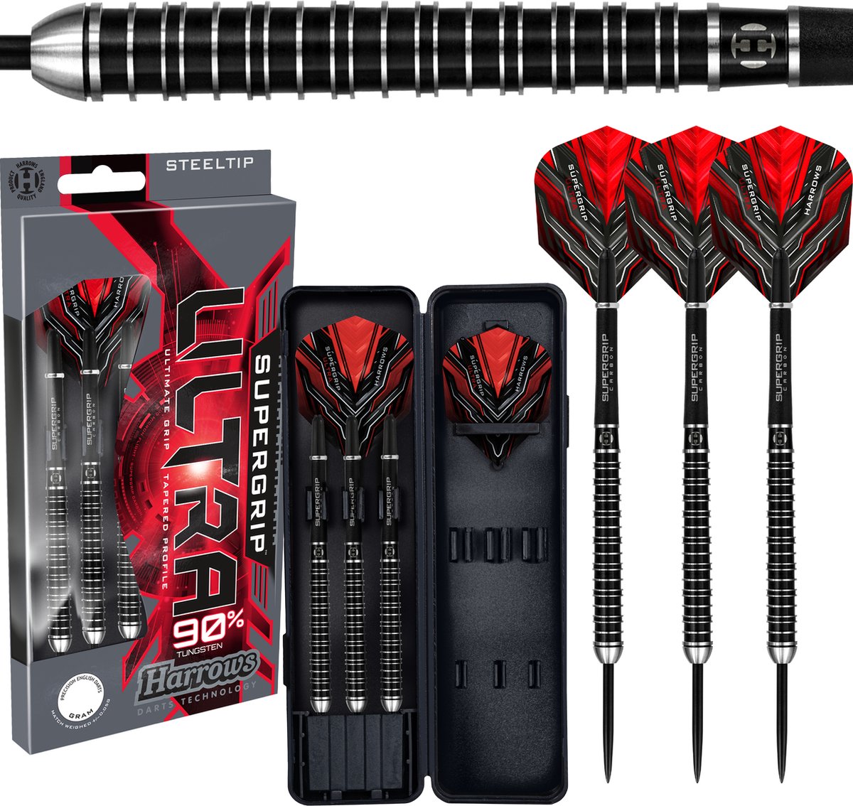 Erpici super grip ultra 90% tungsteno 23gr