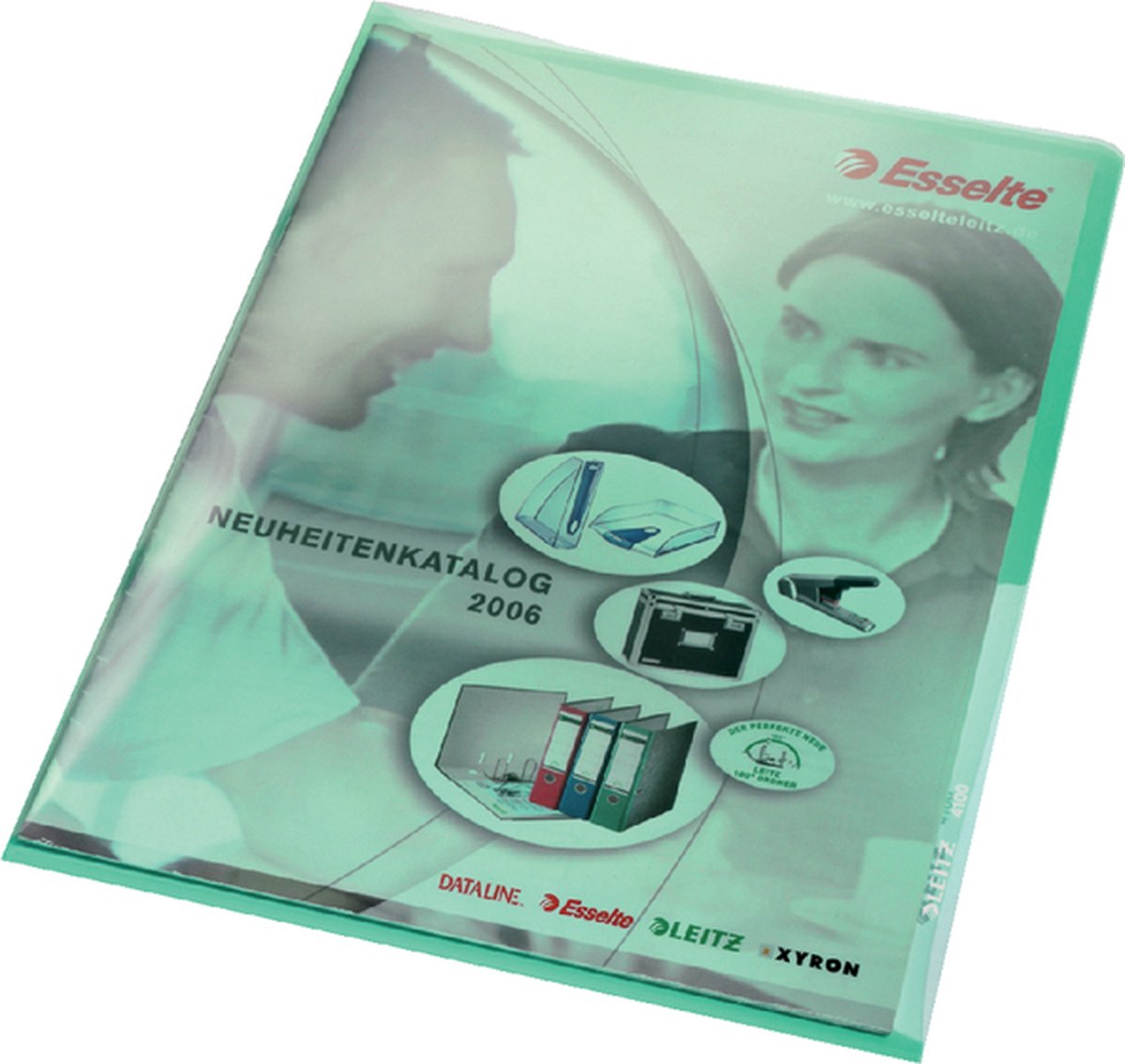 Cartella Leitz Premium View - A4 - 100 pezzi - verde