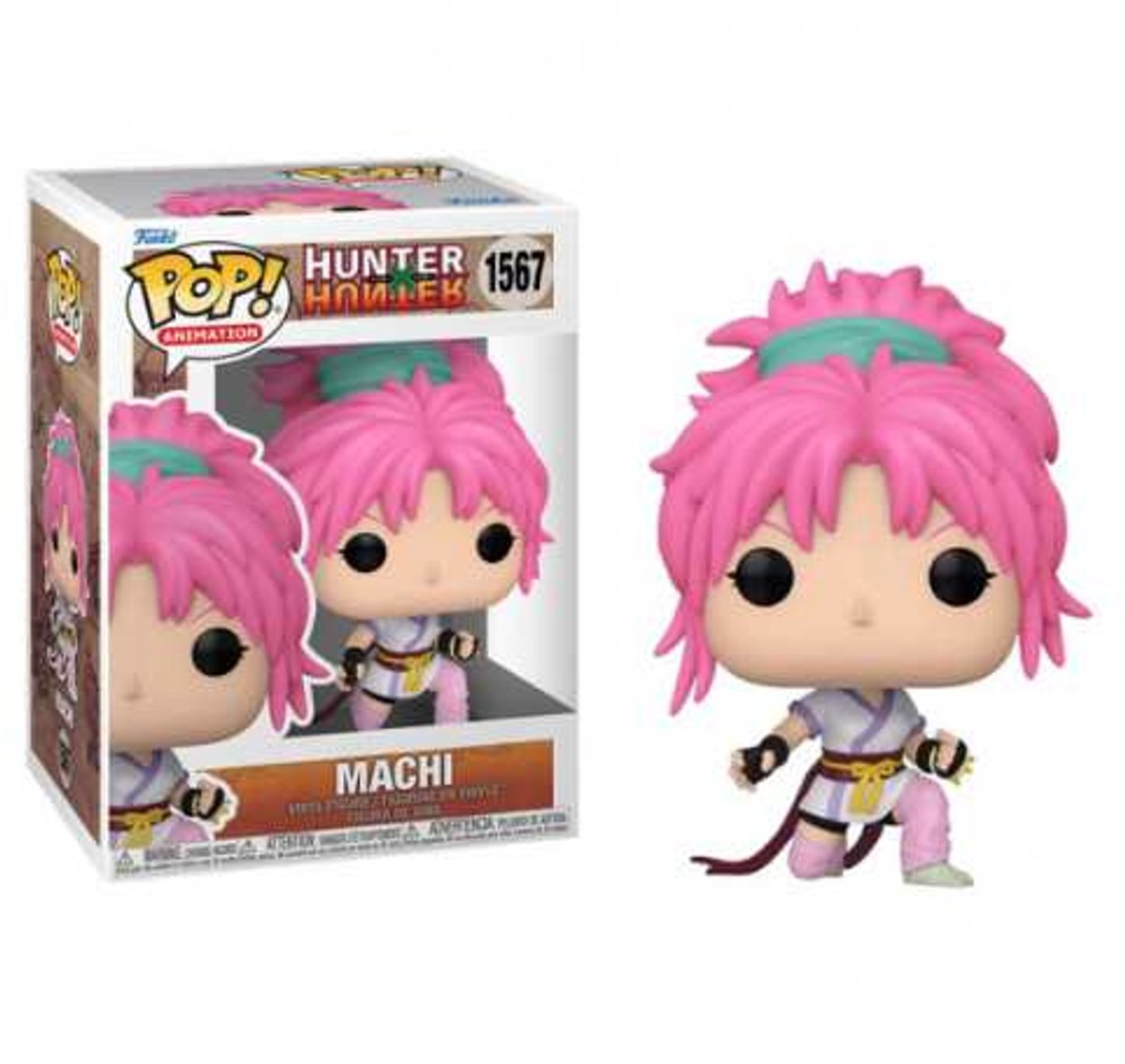 Funko hunter x hunter machi figura de vinilo 1567 pop! multicolor