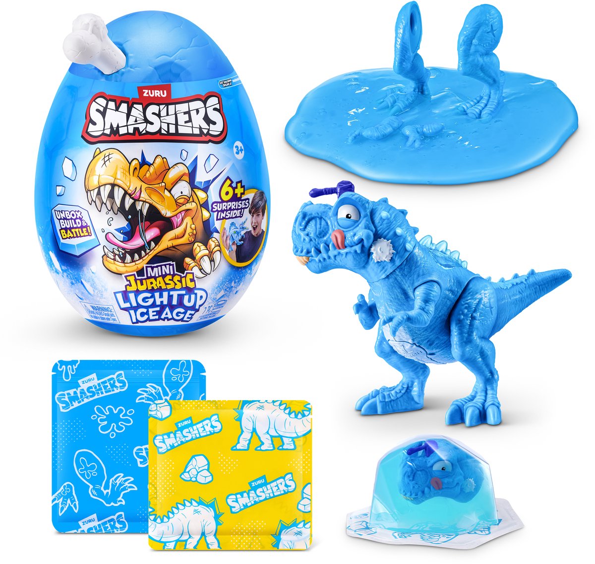 Mini uovo Smashers Jurrassic Ice Age (t-rex)
