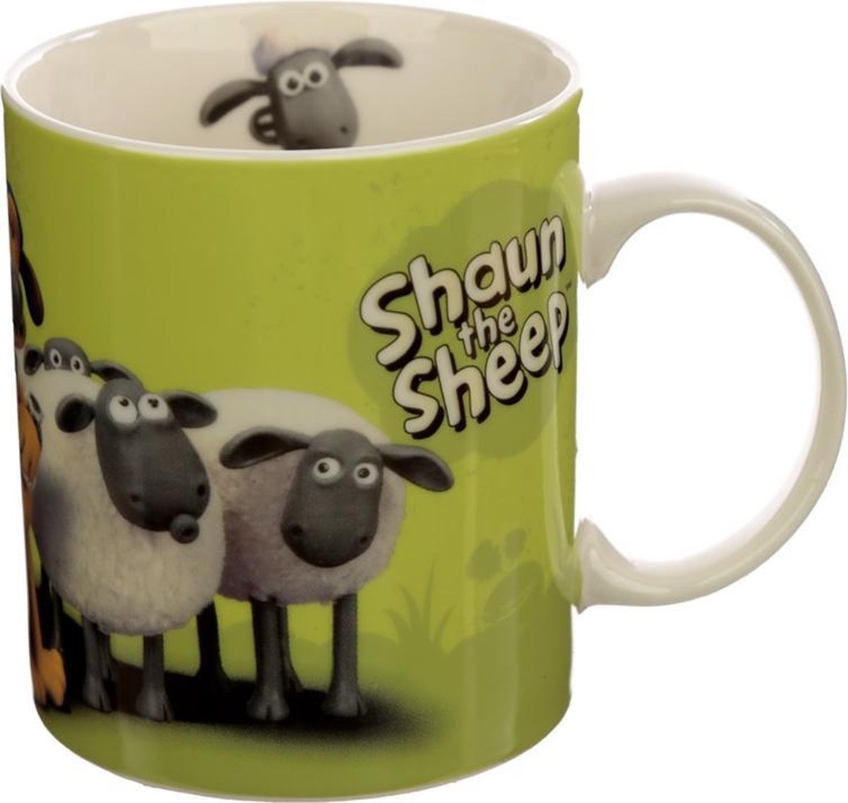 Tazza di porcellana di Shaun the Sheep - Green