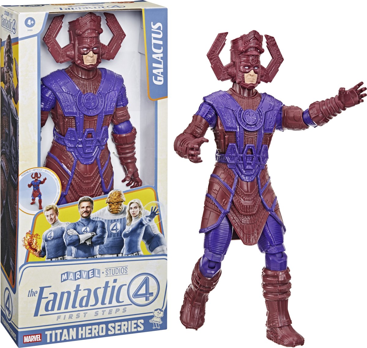 Marvel titan hero series galactus uit the fantastic four first steps - actiefiguur