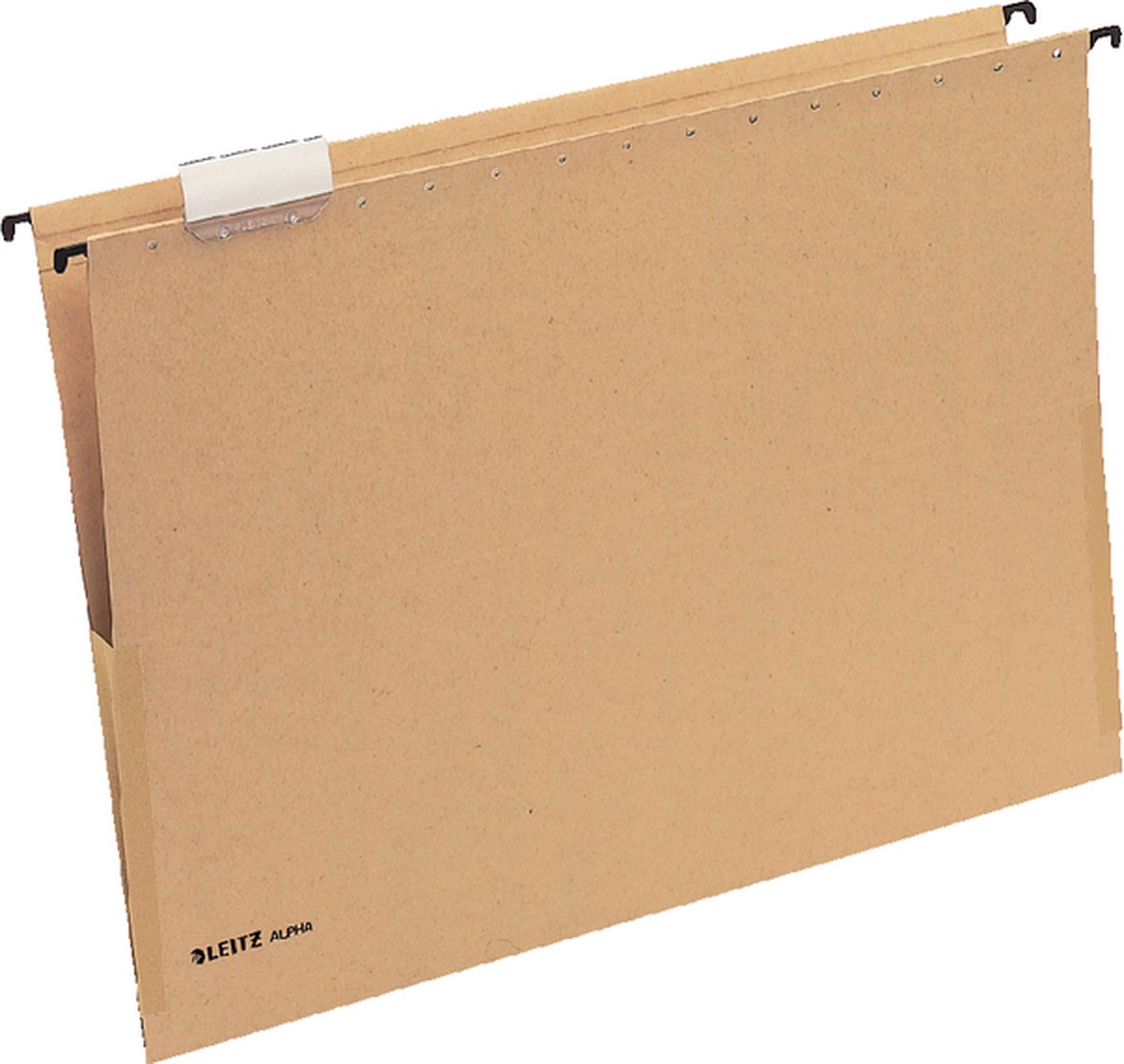 Leitz alpha® a3 hangmap met balg - 25 stuks - v-bodem - natuurbruin