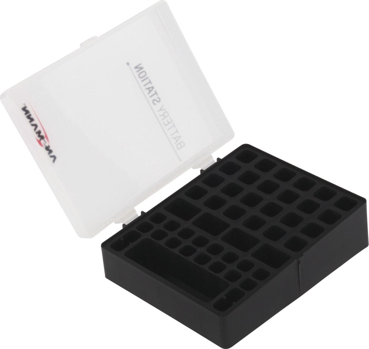 Scatola batteria Ansmann 48 scatola batteria numero di celle: 48 AAA (matita), AA (penlite), 9 V (blocco) (L x P x A) 173 x 138 x 63