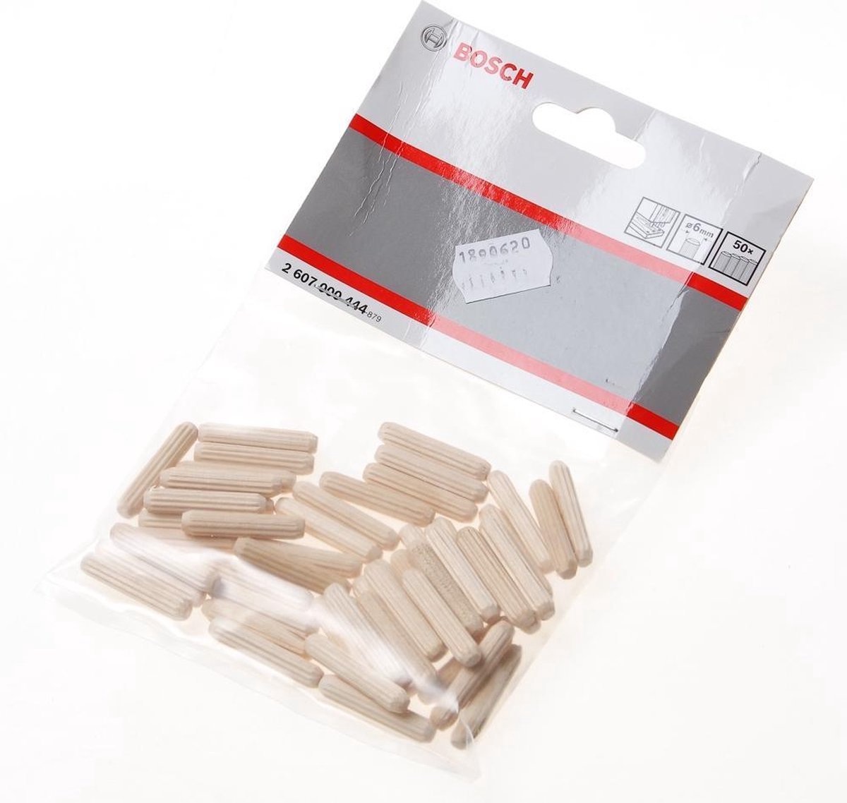Tacos de madera Bosch - 6 mm - 30 mm (50)