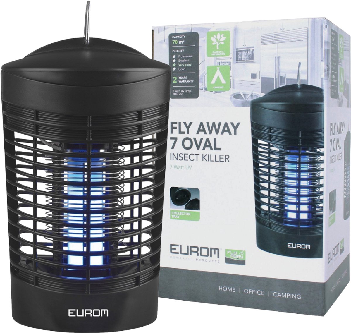 Eurom Eurom Insectenkiller vuela 70m2 7W