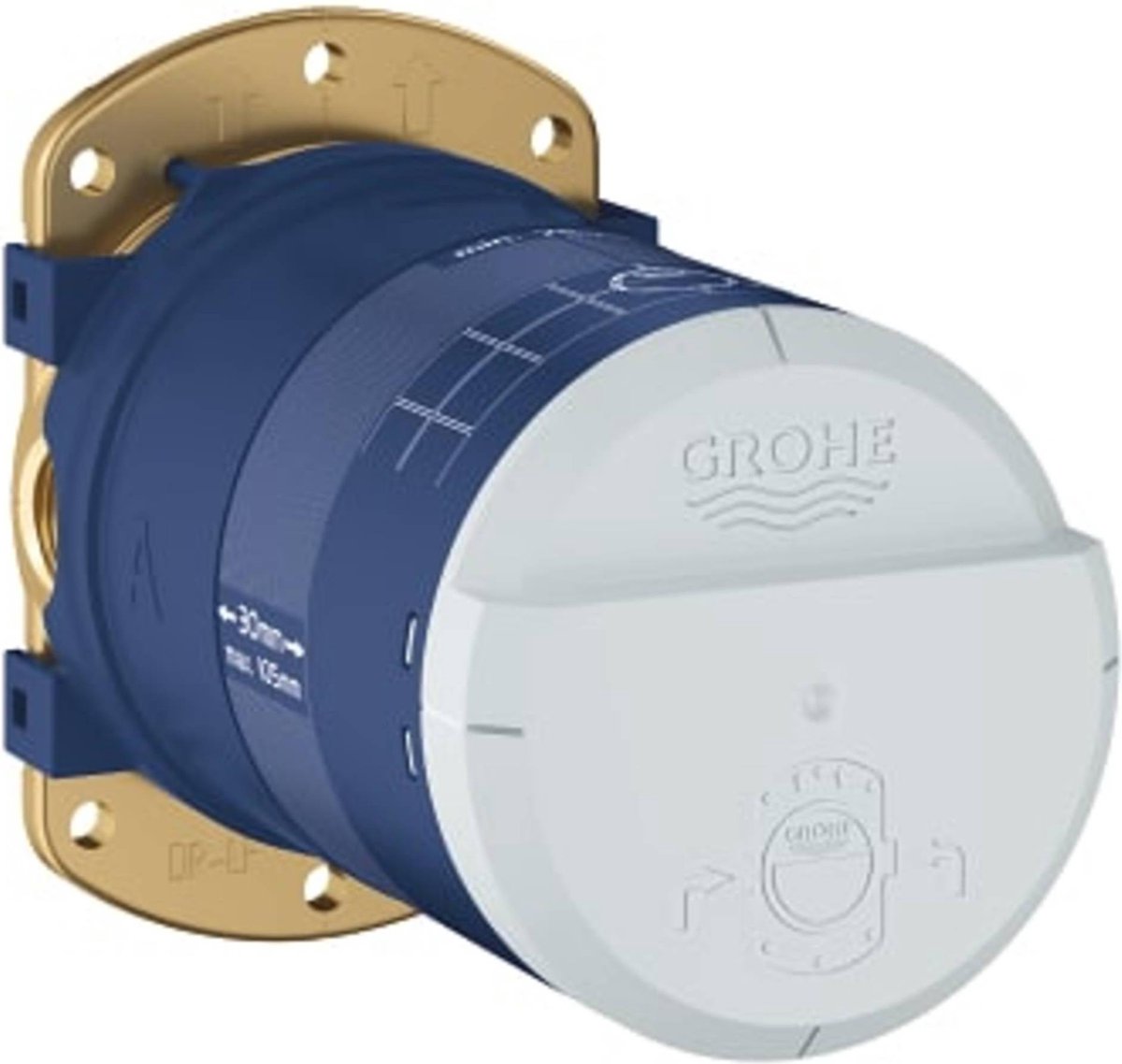 Grohe rainshower inbouwkraan - inbouwbox - 1 2 - universeel - 26483000