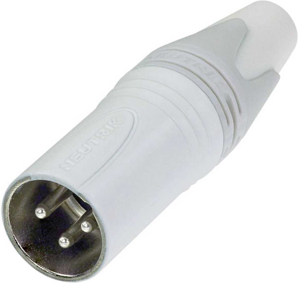 Neutrik nc3mxx-wt conector xlr, recto número de pines: 3 blanco 1 pieza(s)